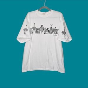 Vintage Australia Animals Koala VTG Art Single Stitch Tshirt Shirt Top Artist